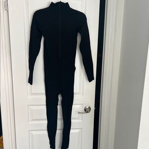 Fashion Nova snatched Black Ribbed Jumpsuit NEW!